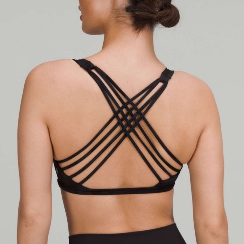 Lululemon Camo Deep Coal Bra